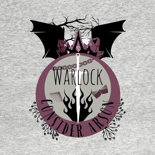 Hello my name is... Warlock! In red by MegBliss